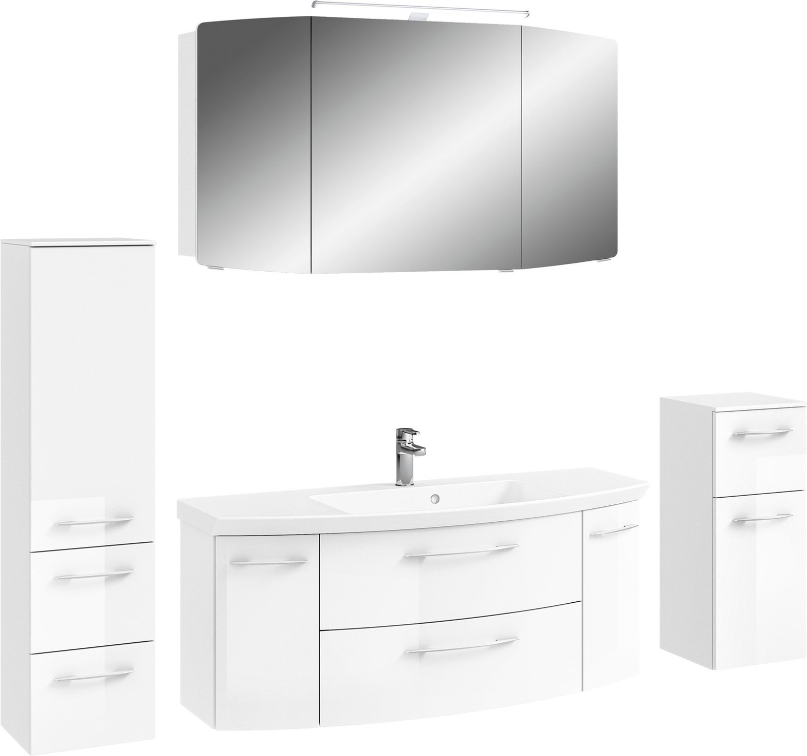 Pelipal Badkombination CASSCA SPRINT, Holznachbildung