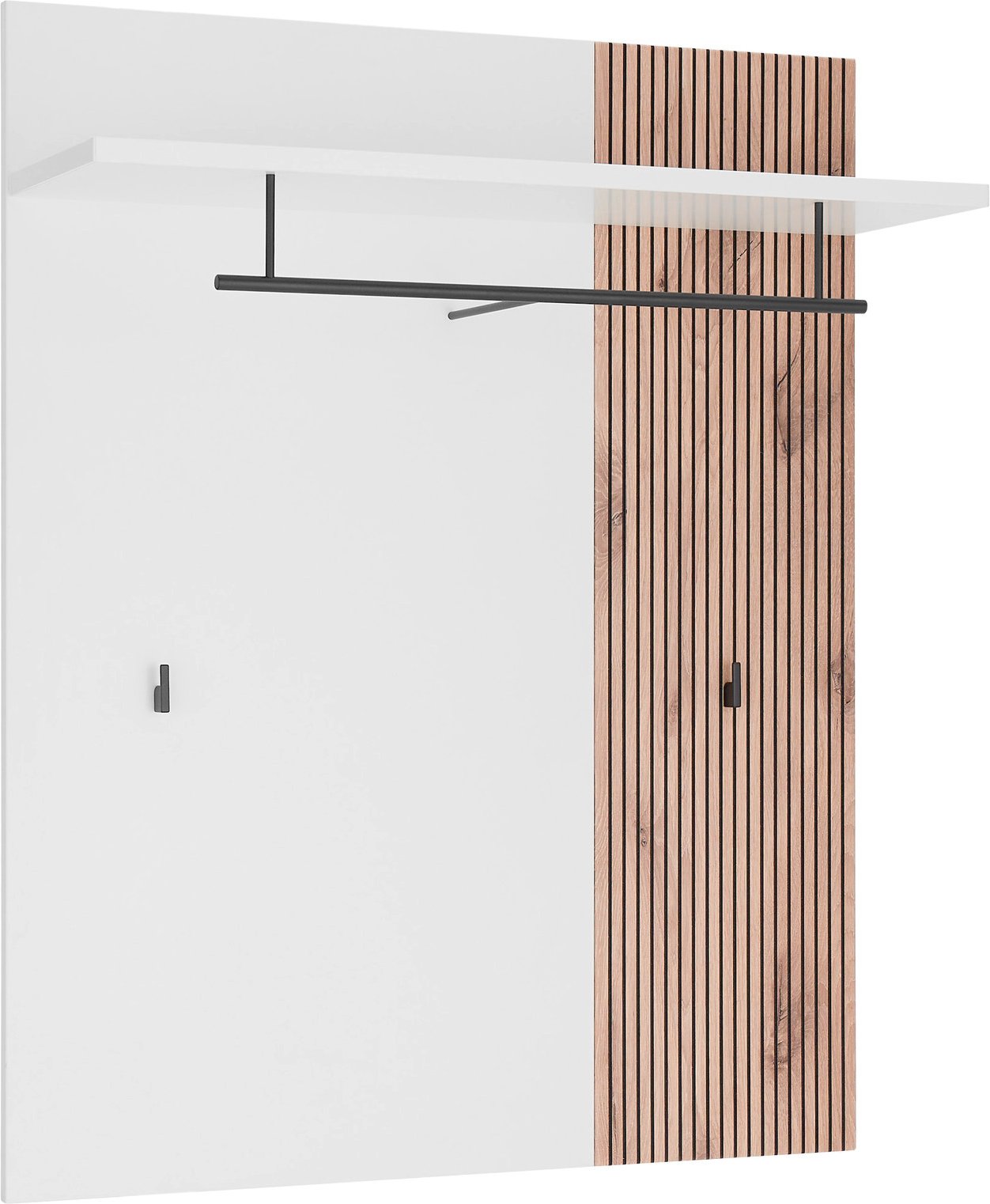 Voleo Garderobenpaneel breit MENARO, Holznachbildung