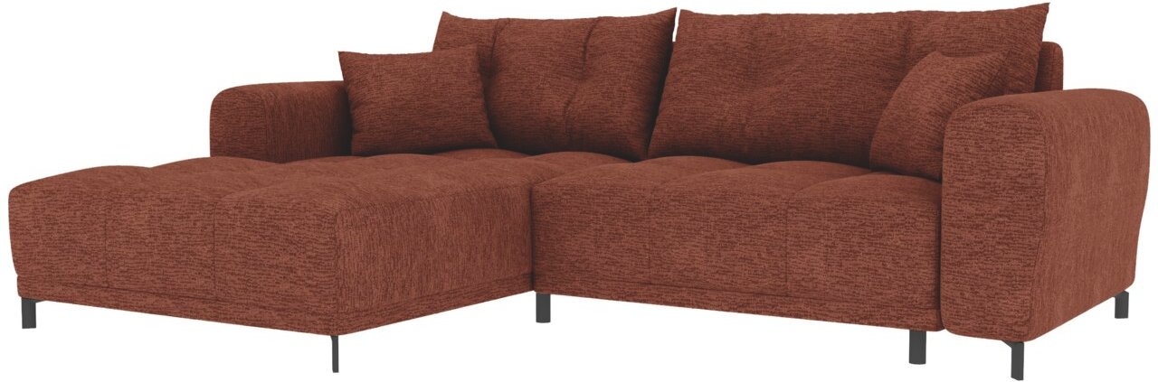 Z2 Ecksofa PACO, rot, Webstoff