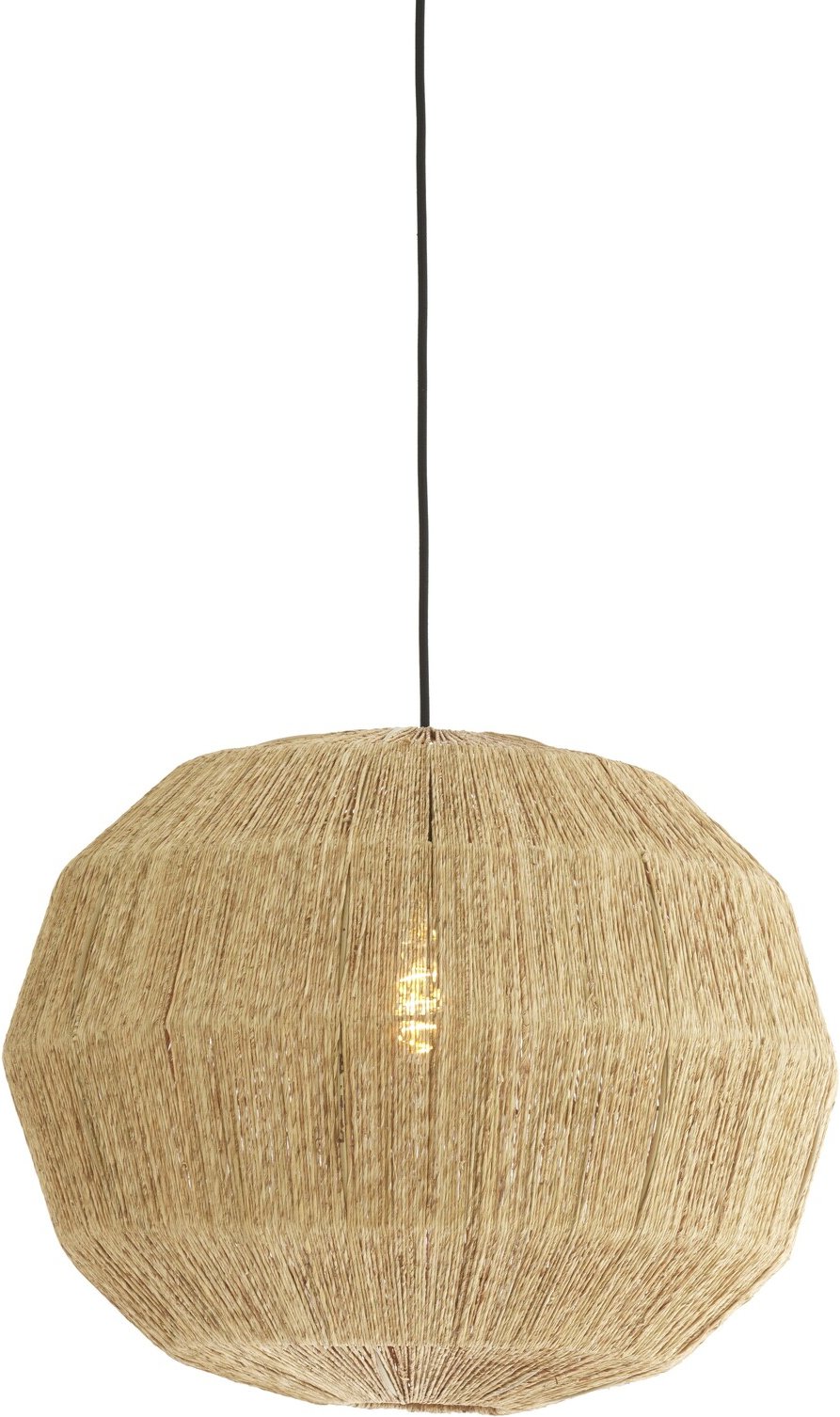 Light&Living Hängeleuchte JUNNA, Naturfasern