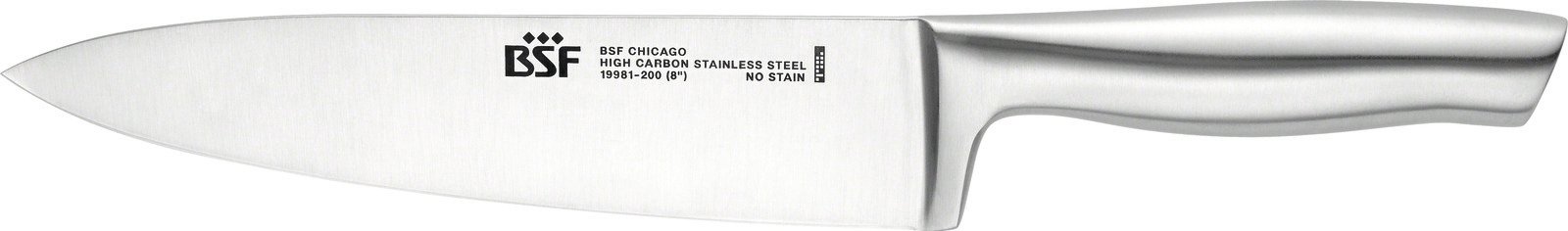 BSF Kochmesser Chicago, Edelstahl