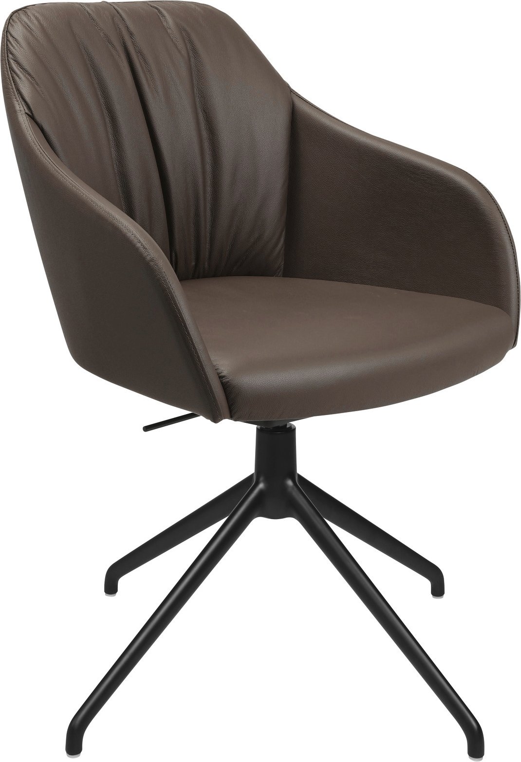 Johann Jakob Armlehnstuhl FLAVIO, Leder