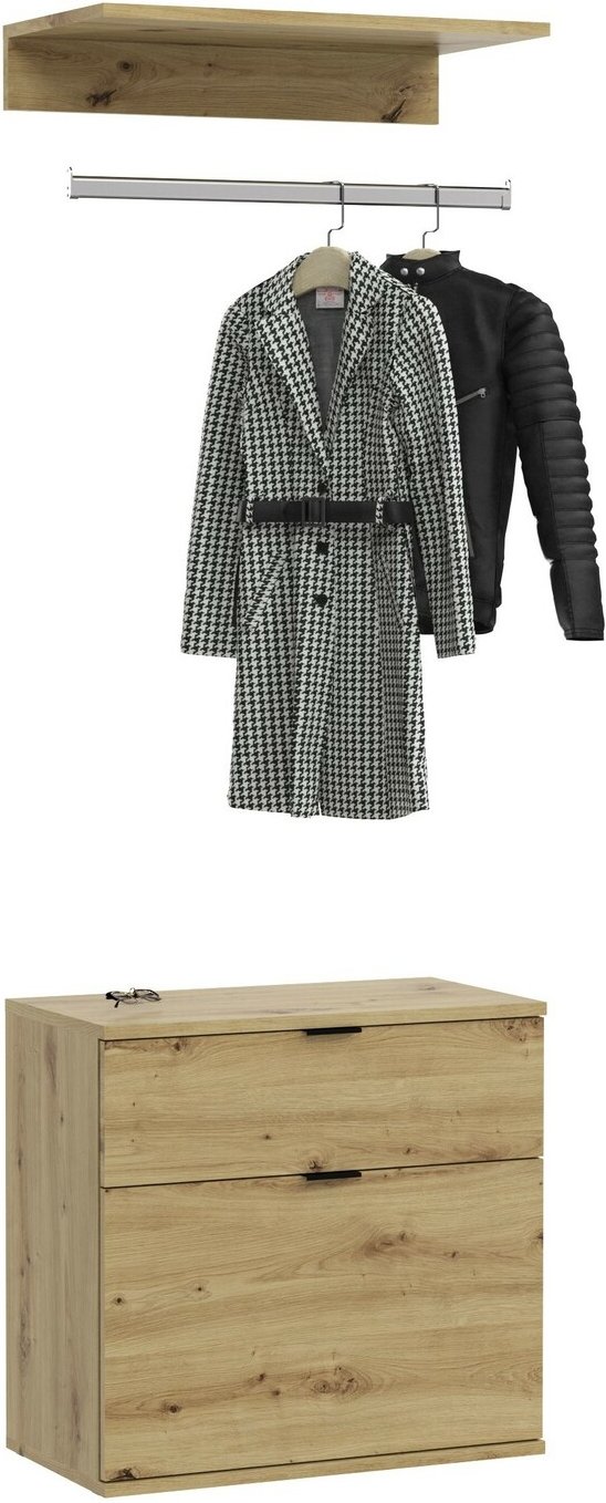 MID.YOU Garderobenkombination PROJEKT X, Holznachbildung