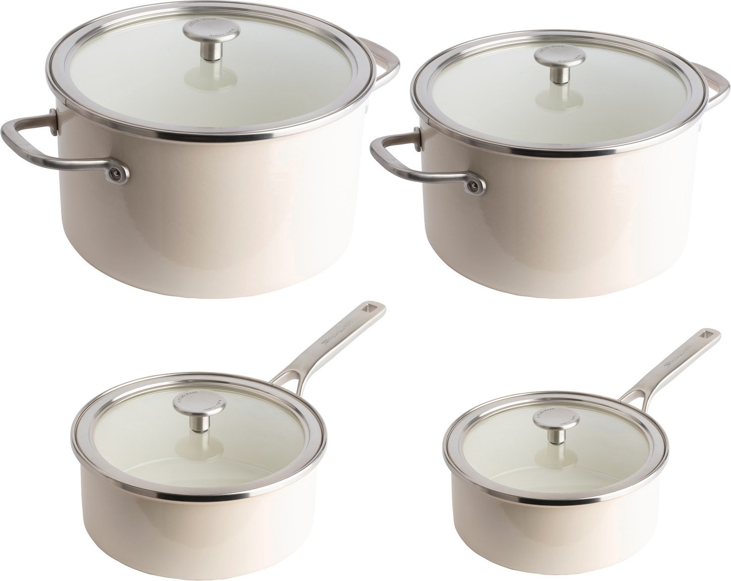 KitchenAid Topfset 4-tlg. COOKWARE, Emaille