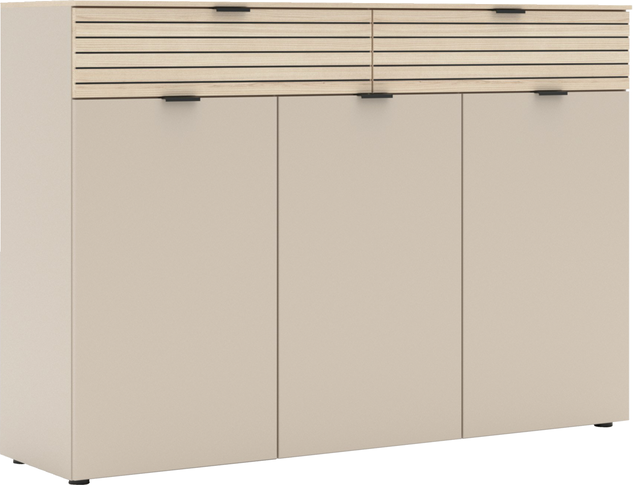 Voleo XL-Schuhschrank INA, Holznachbildung