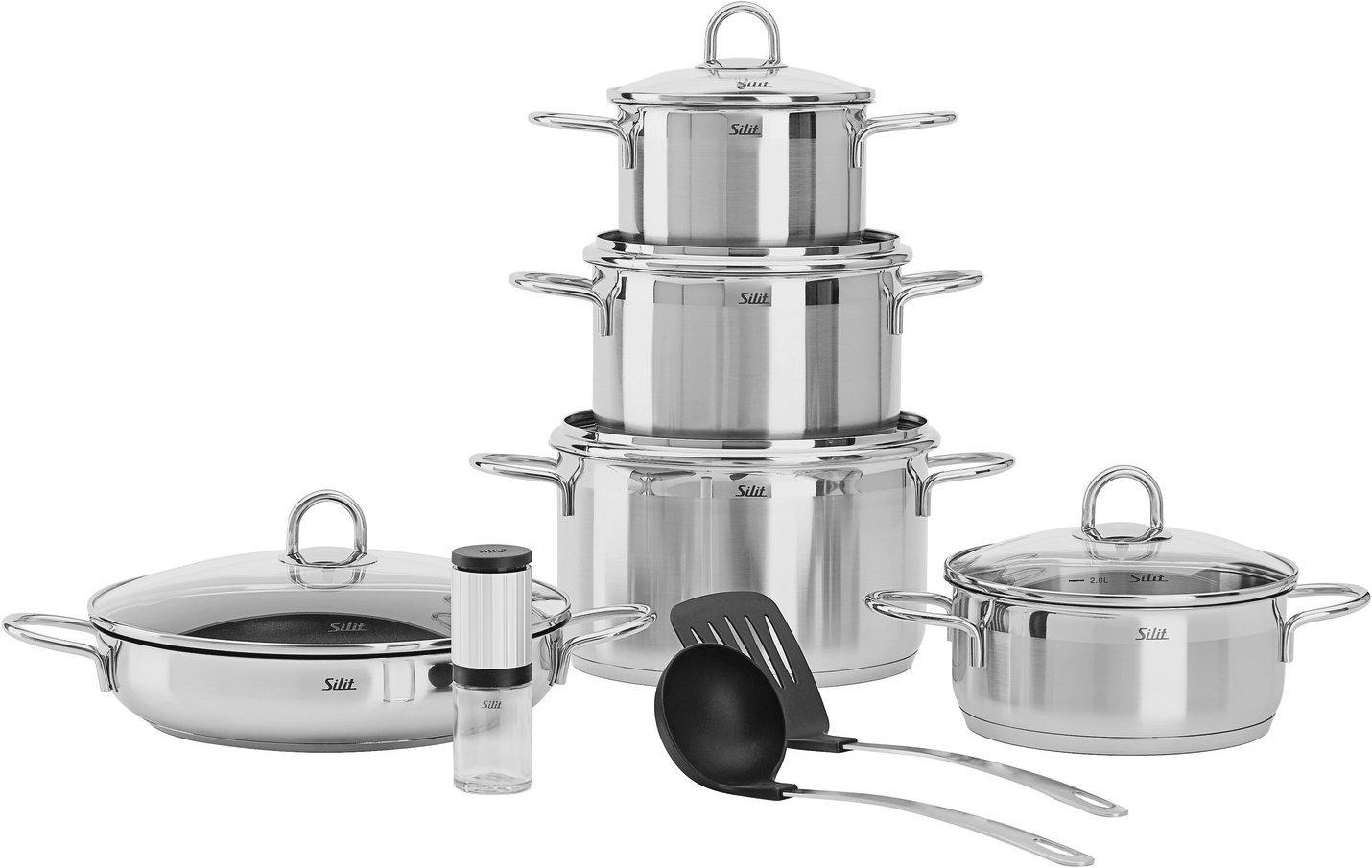 Silit Topfset 9-tlg. DIAMANT