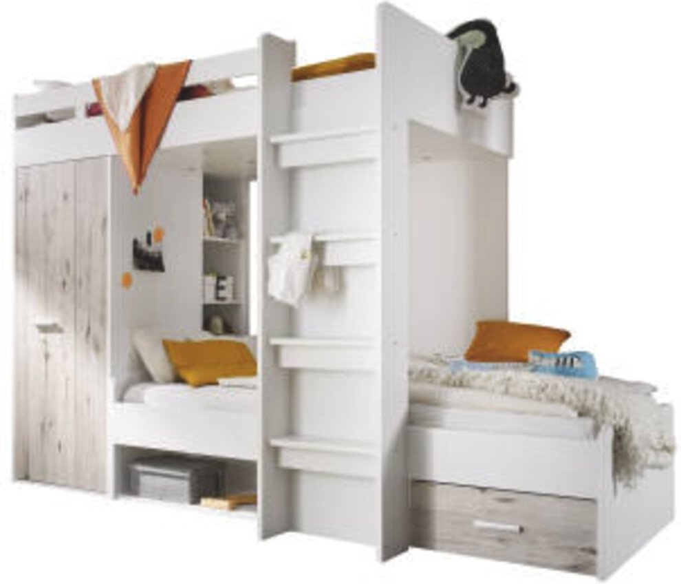 MID.YOU Hochbett MAXI, Holznachbildung