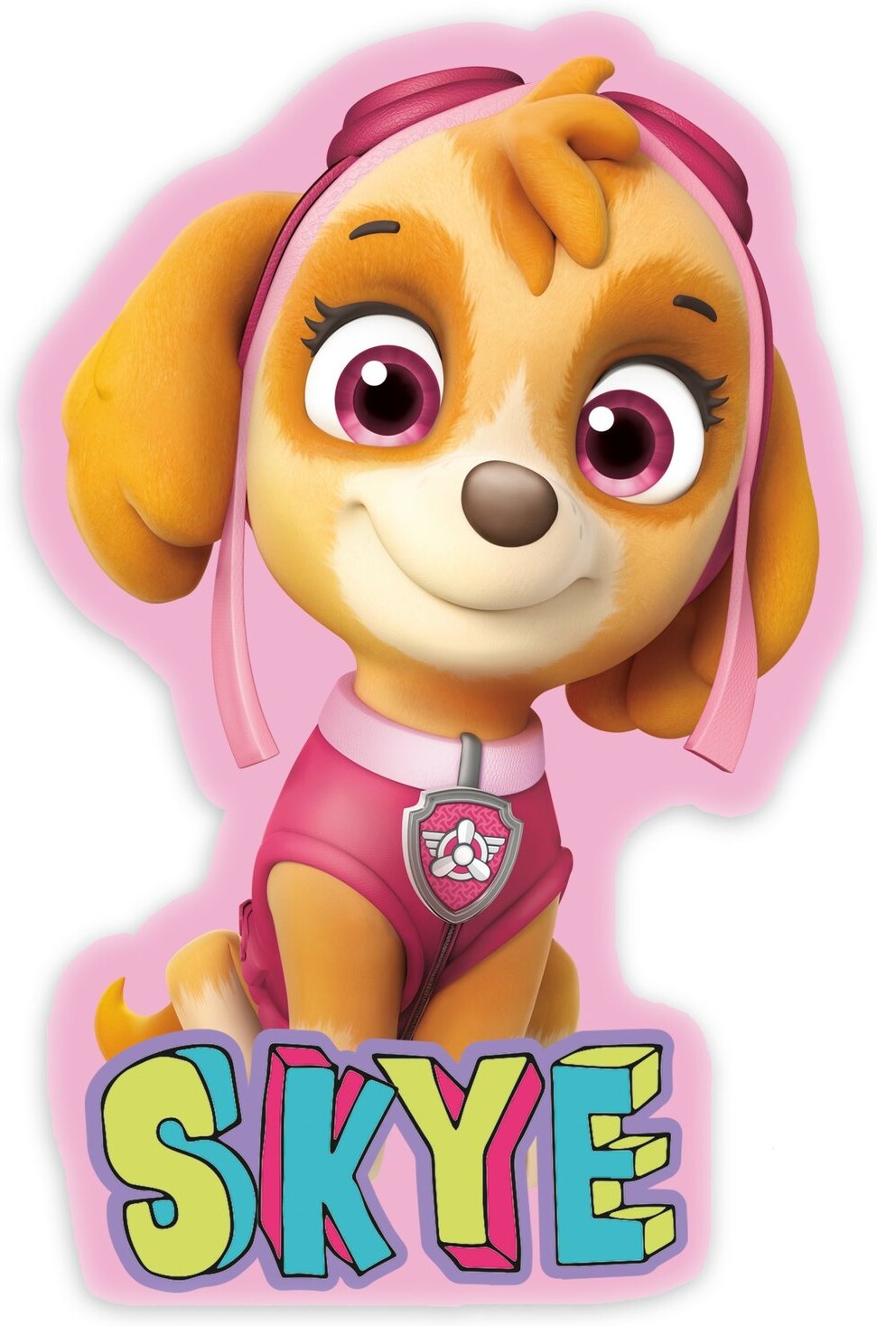Paw Patrol Skye-Formkissen PAW PATROL, Polyester