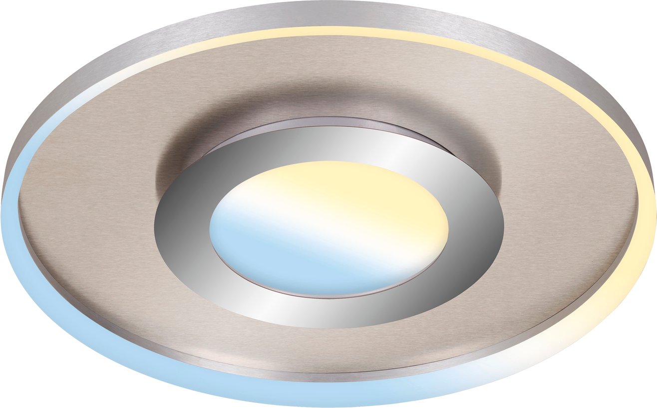 Briloner LED-Deckenleuchte mit Mittellicht FRAME, Metall