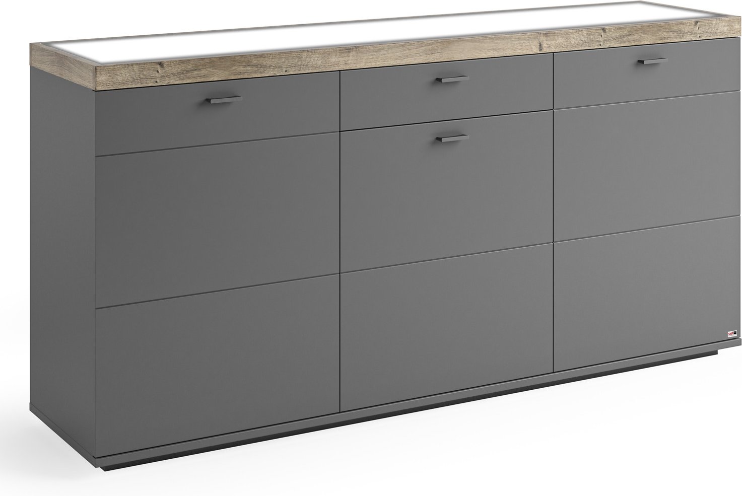 Set one by Musterring Sideboard SET ONE LANCASTER, Holznachbildung