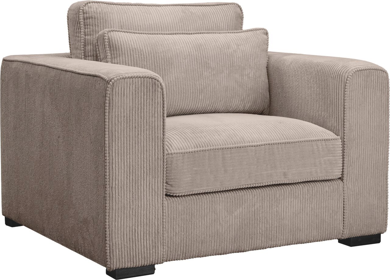 MID.YOU 1 Sitzer ALMERA, braun, Cord