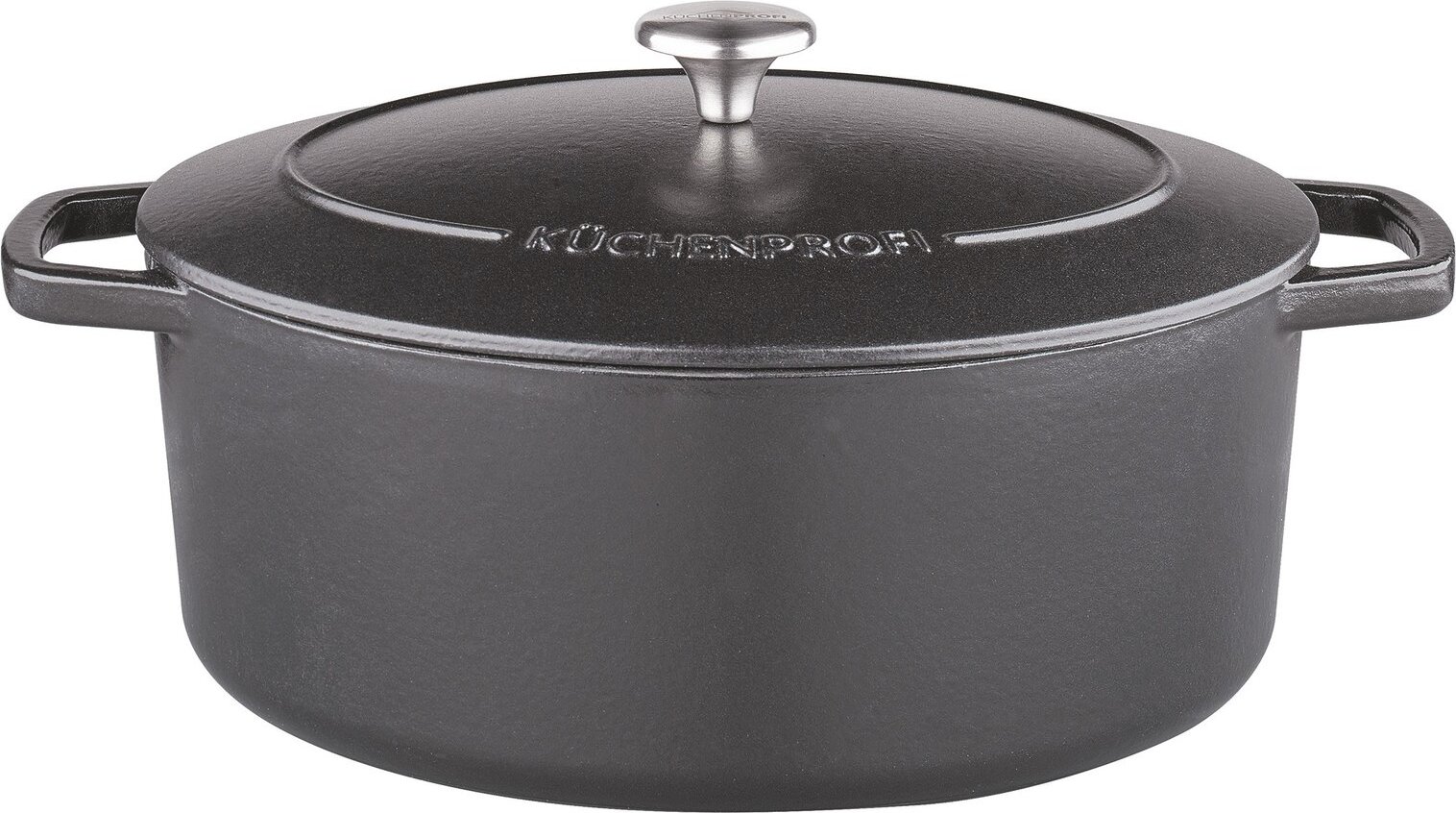 KÜCHENPROFI Guss-Bräter oval 33 cm BRETAGNE, Gusseisen