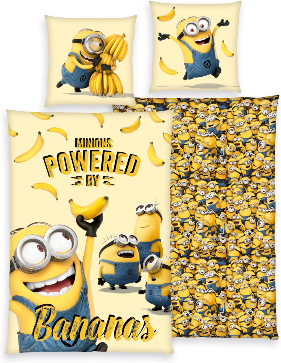 Thumbnail - Minions Renforcé-Bettwäsche MINIONS, Baumwolle