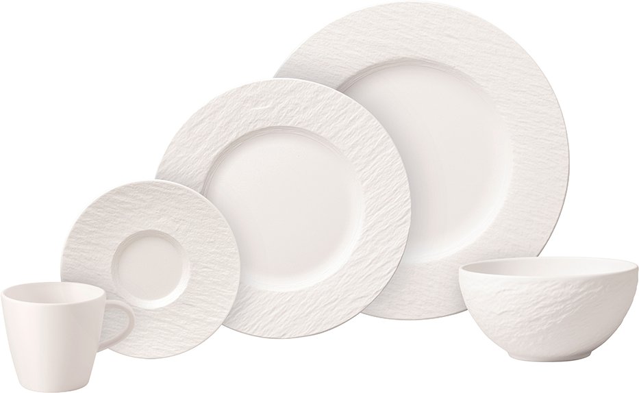 Villeroy & Boch Kombiservice 20-tlg. MANUFACTURE ROCK, Porzellan