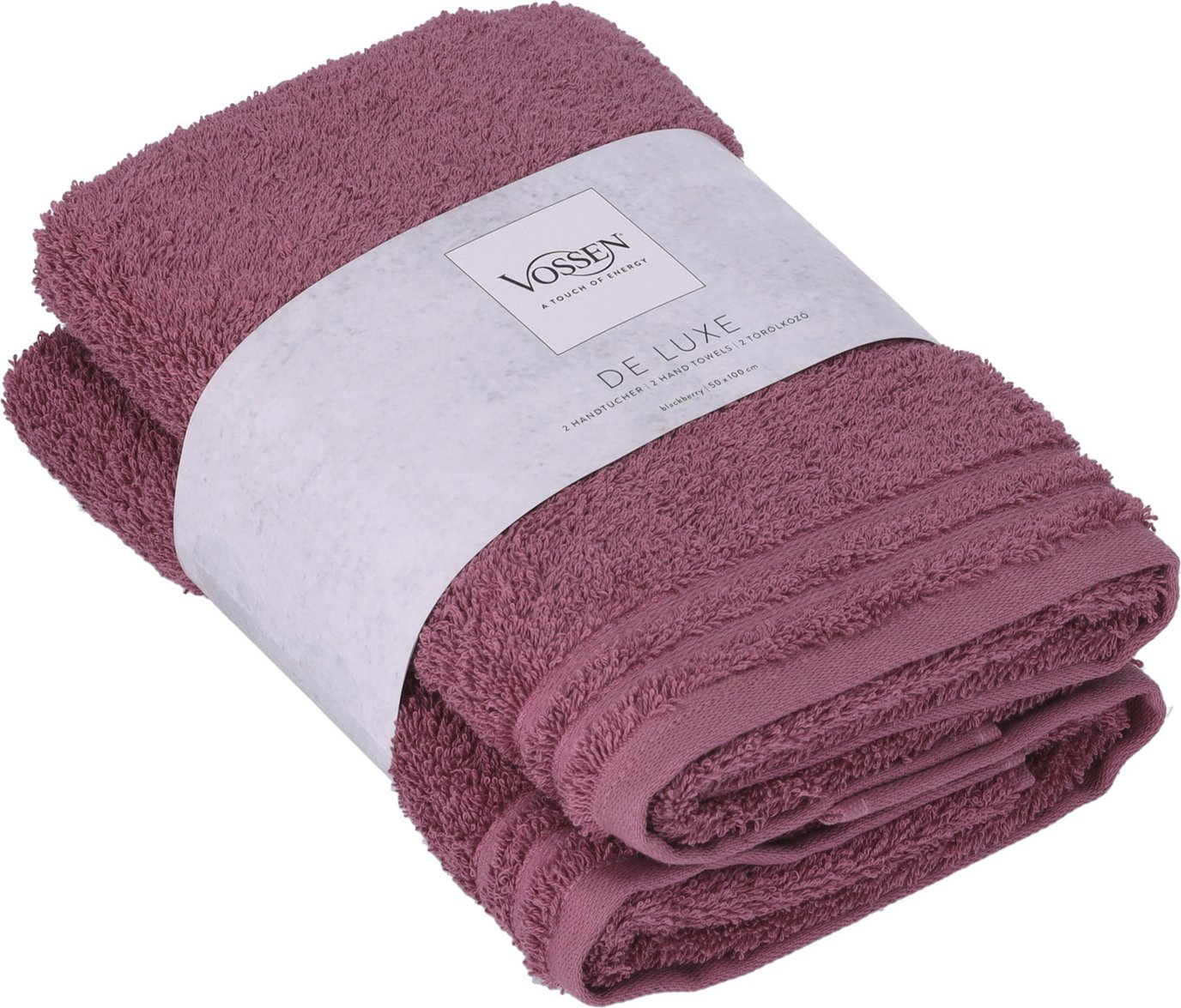 Vossen Handtuchset 2-tlg. DE LUXE, Baumwolle