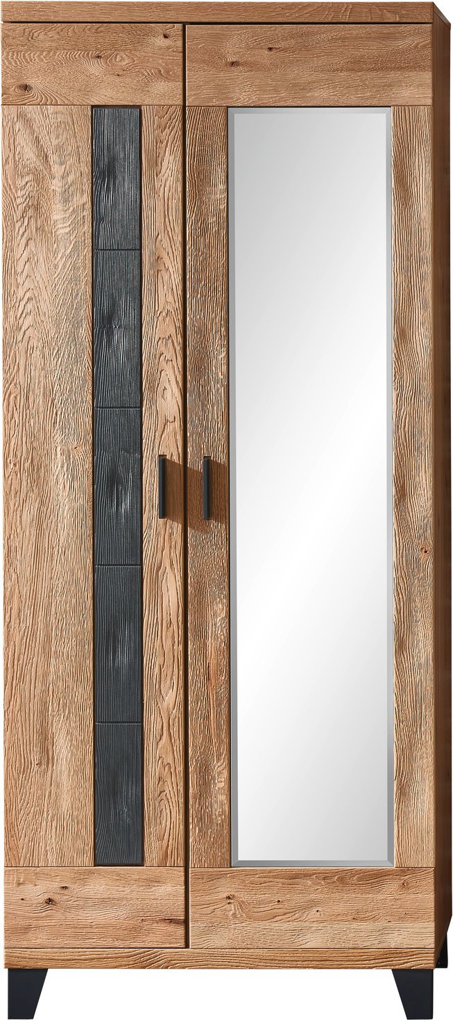 Linea Natura XL-Garderobenschrank PERSIKO, Massivholz