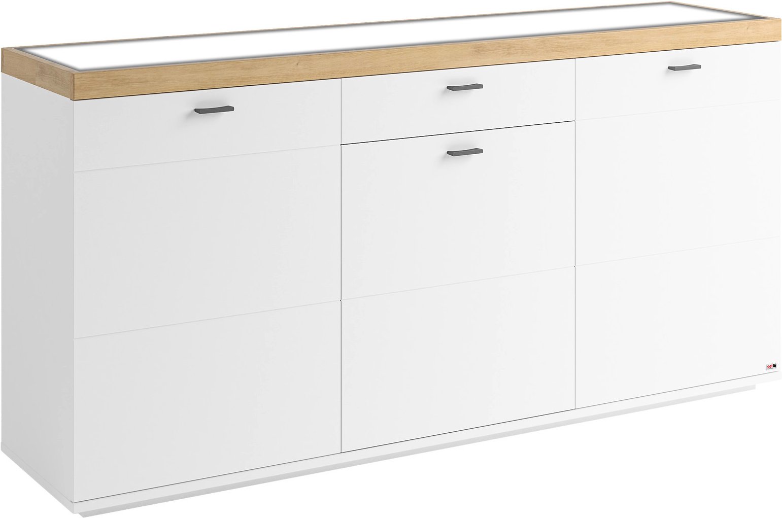 Set one by Musterring Sideboard SET ONE LANCASTER, Holznachbildung