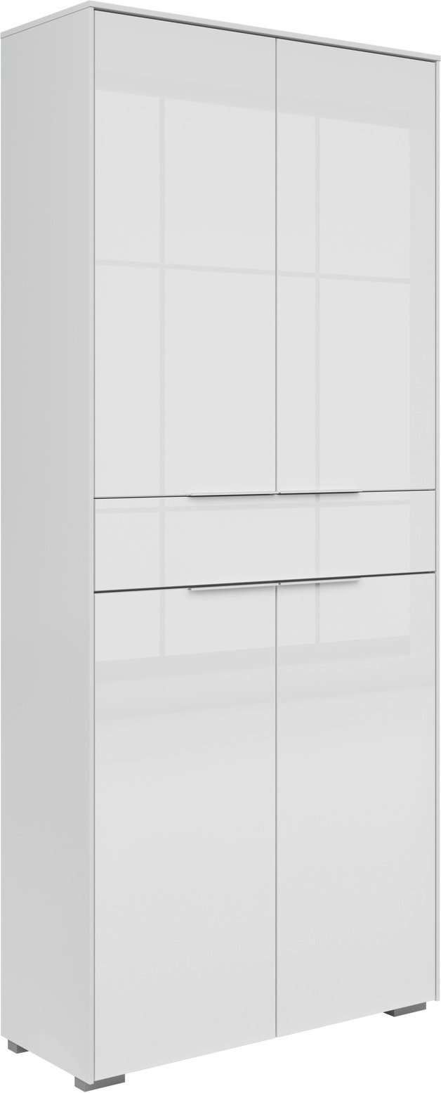 Voleo Aktenschrank 4-türig NEVADA, Holznachbildung