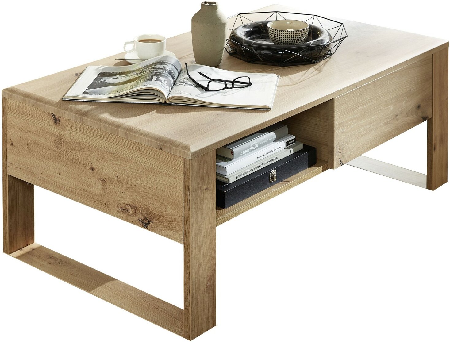 Livetastic Couchtisch MADERA II, Holznachbildung