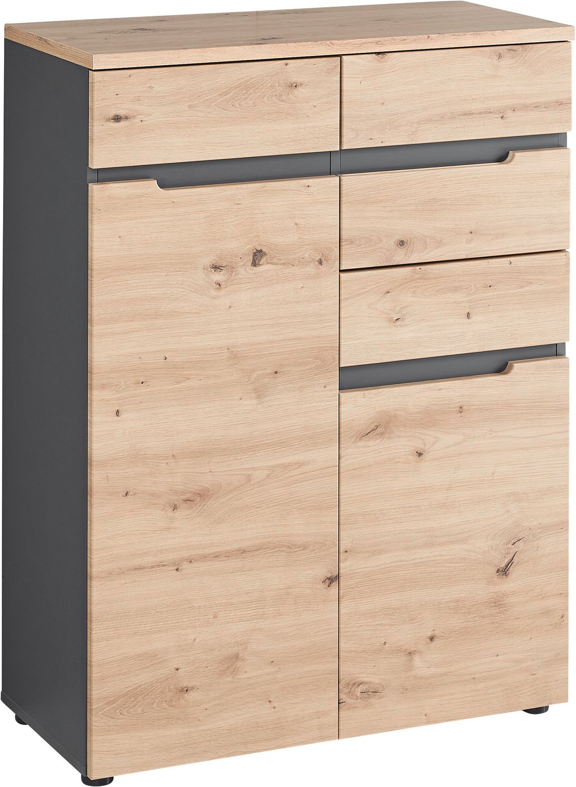 Voleo Kommode DETROIT, Holznachbildung