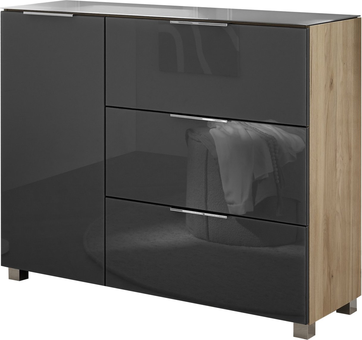 XORA Kommode LIPPO, Holznachbildung