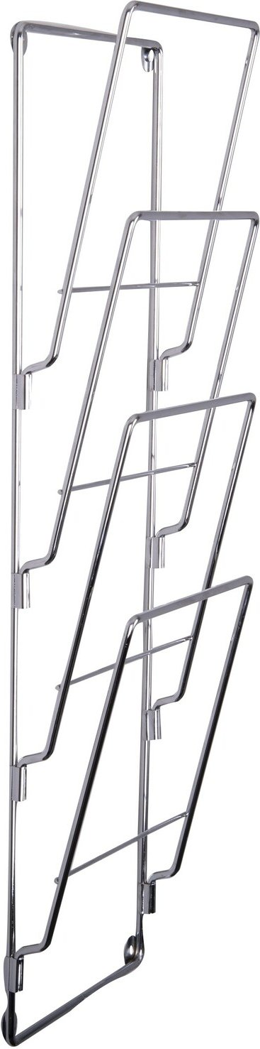 present time Zeitungsregal WIRE, Stahl