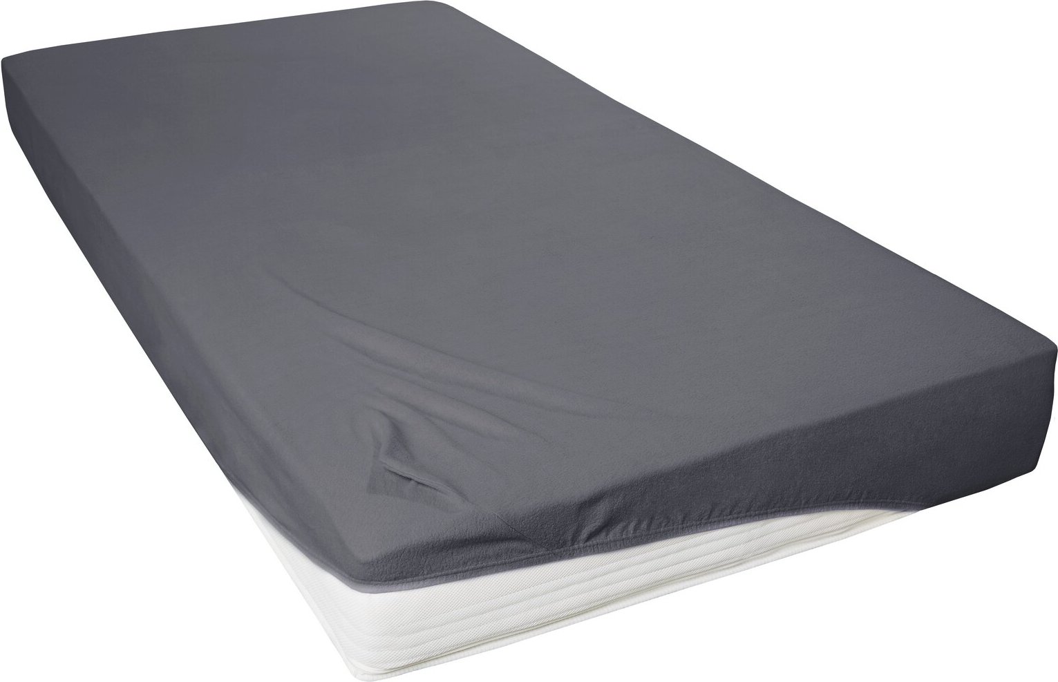 Novel Spannbetttuch TEDDY-FLAUSCH 190x200cm, Baumwolle