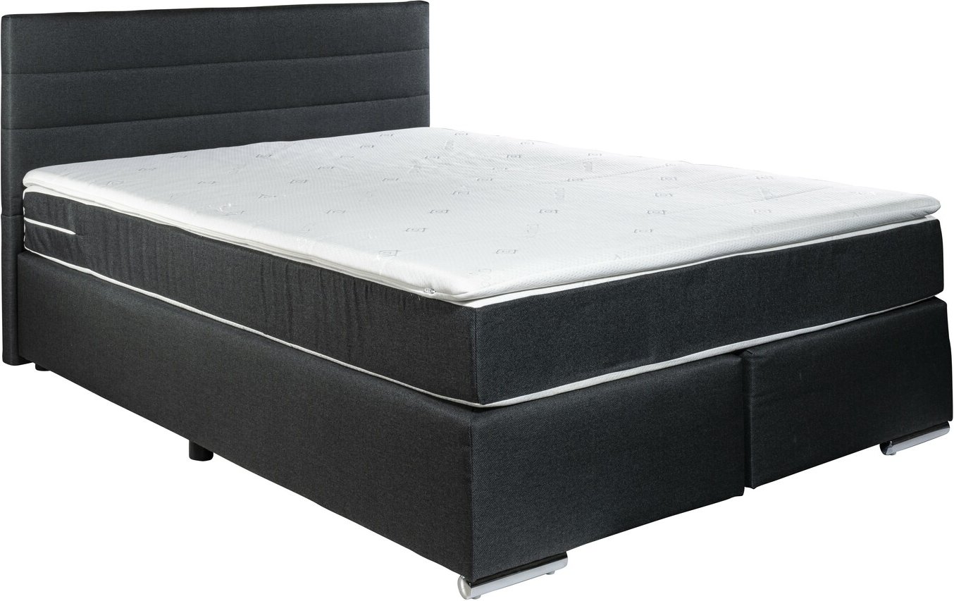 XORA Boxspringbett LENNO, Stoff