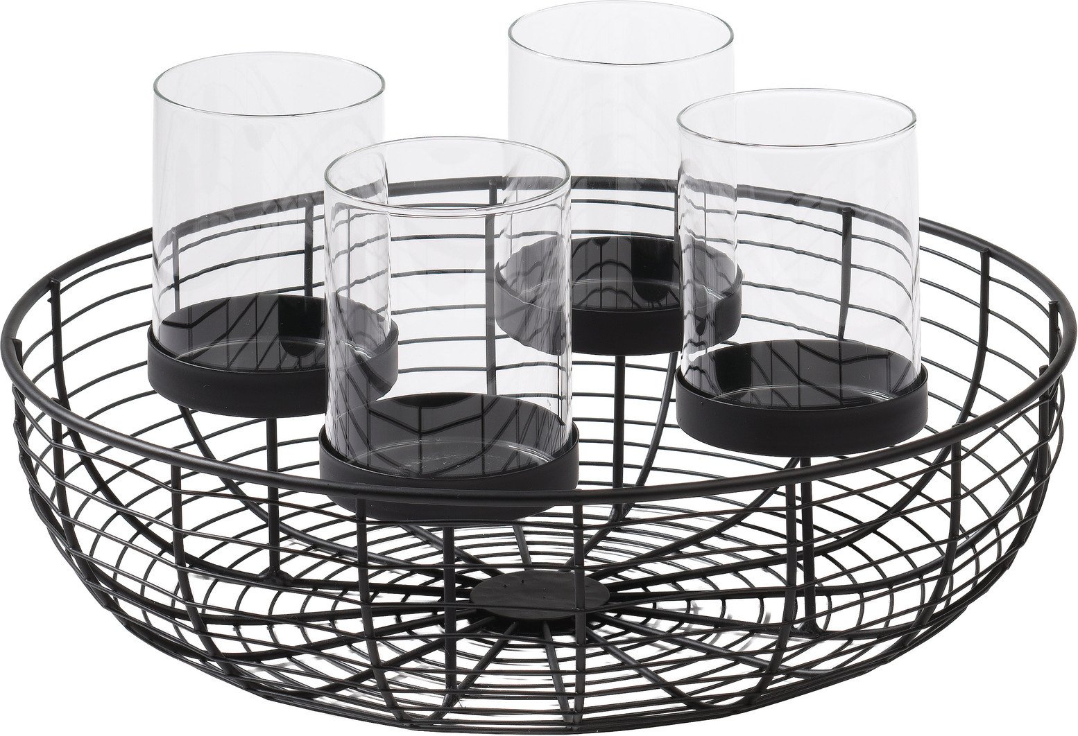 Zurbrüggen Dekokranz rund X-MAS, Edelstahl