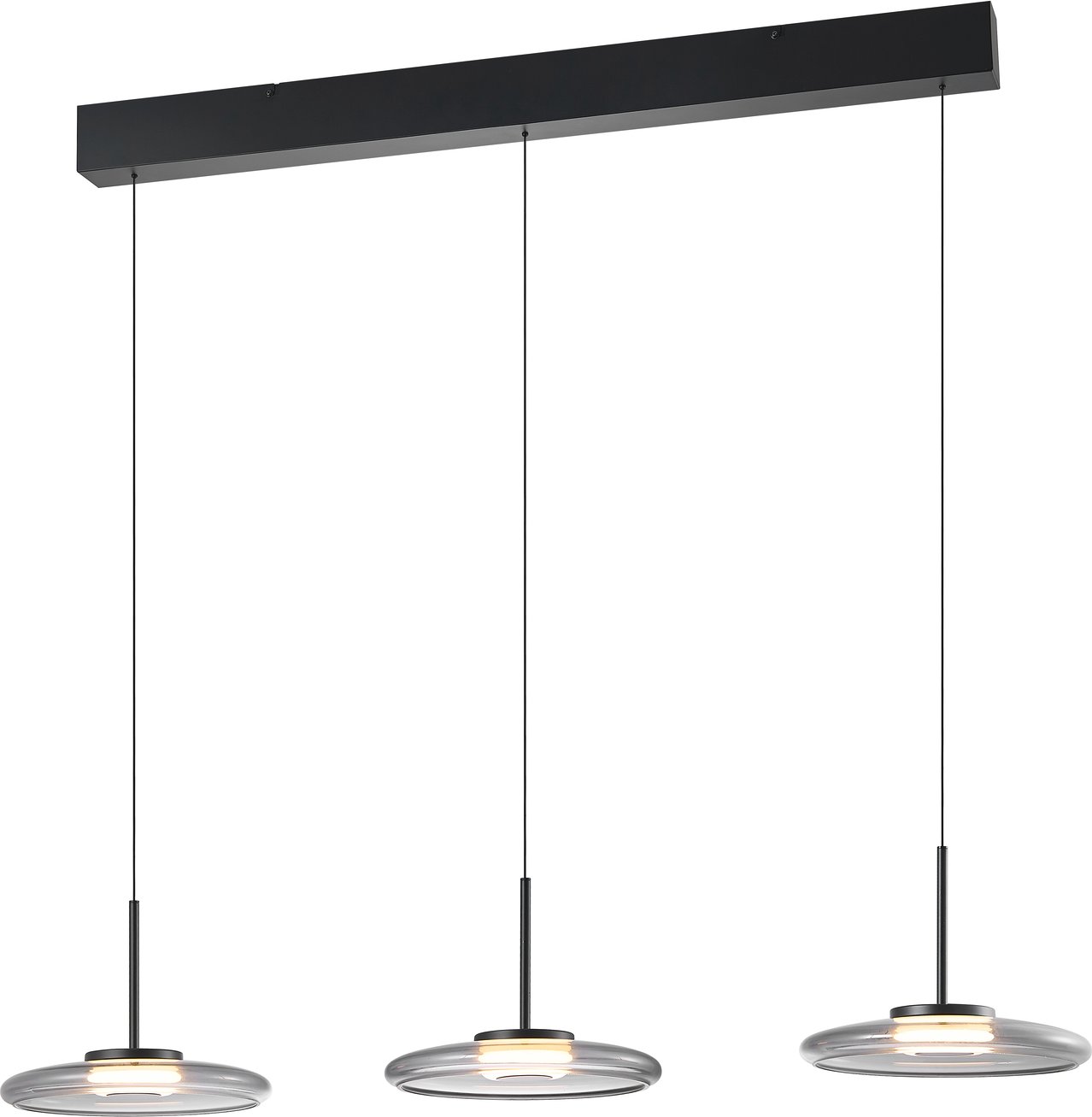 Novel LED-Hängeleuchte, Glas