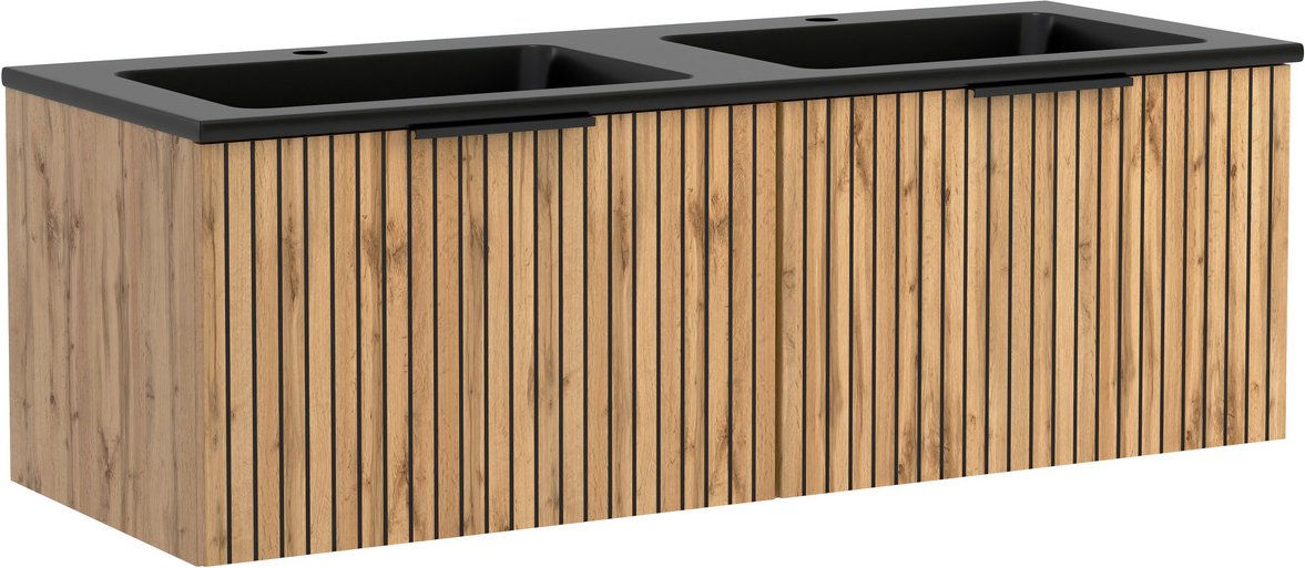 XORA Waschtisch-Set 120 cm LIVERPOOL, Holznachbildung