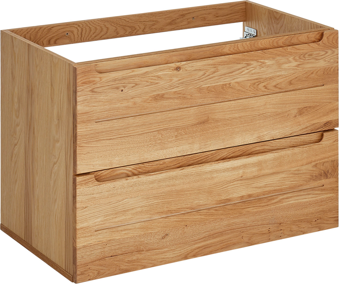 Linea Natura Waschtischunterschrank ALBANY, Holzfurnier