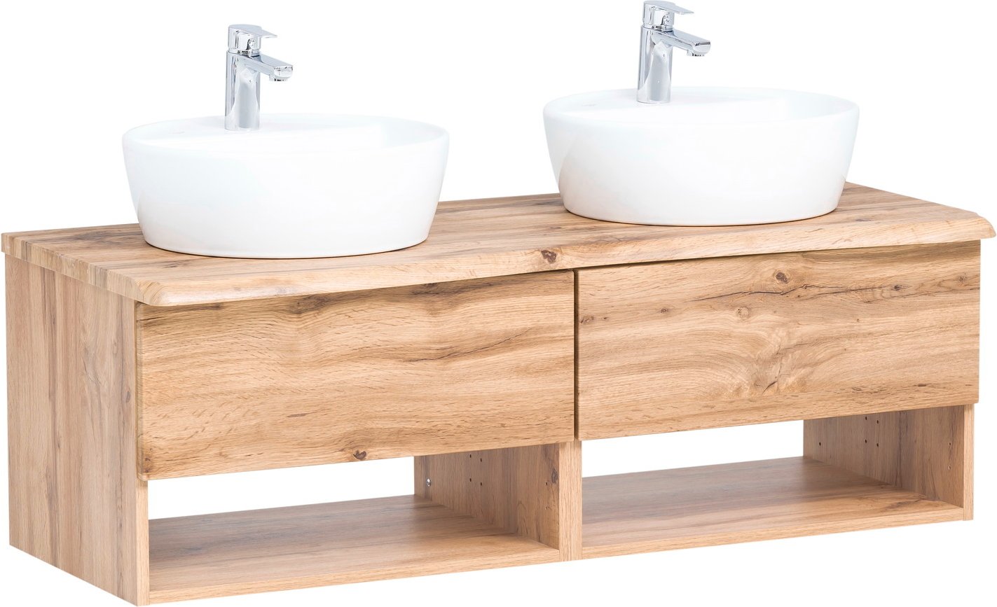 XORA Waschtisch-Set VILLACH, Holznachbildung