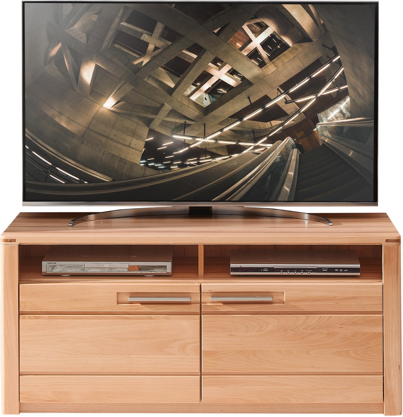 Z2 TV-Lowboard NATURE ONE, Teilmassiv