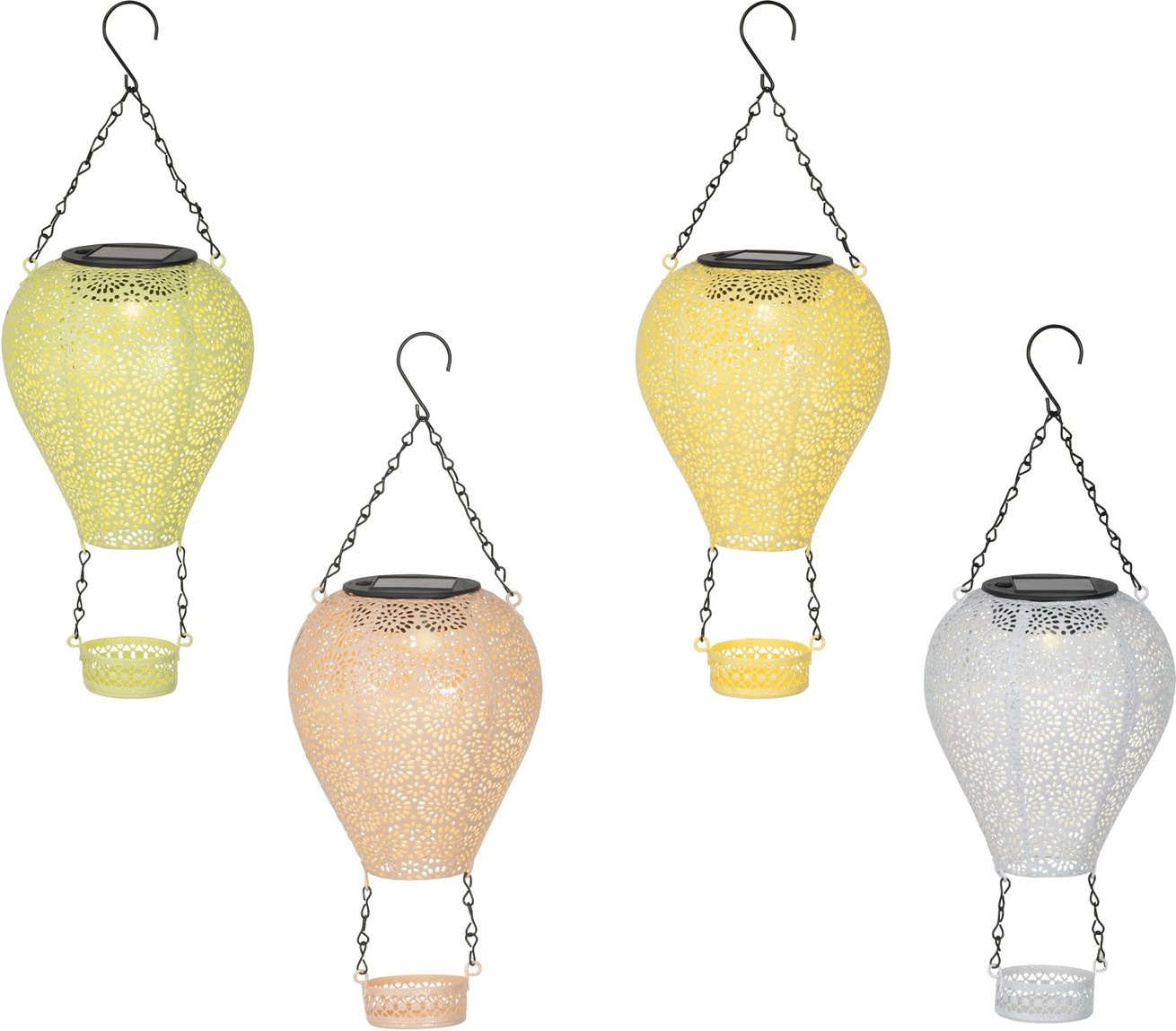 Lumineo Solar Ballon metall, Metall