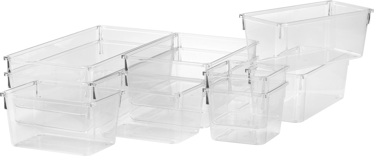 Homeware Organizer 10-tlg, Kunststoff