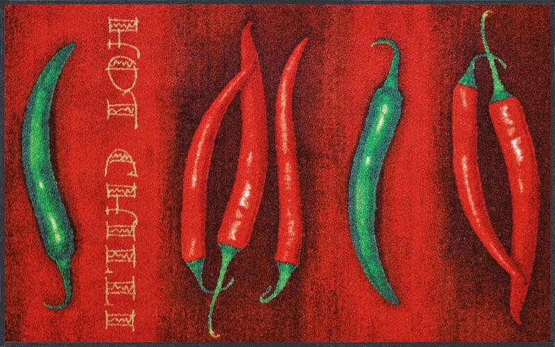 Kleen-Tex Fußmatte Hot Chilli, Polyamid