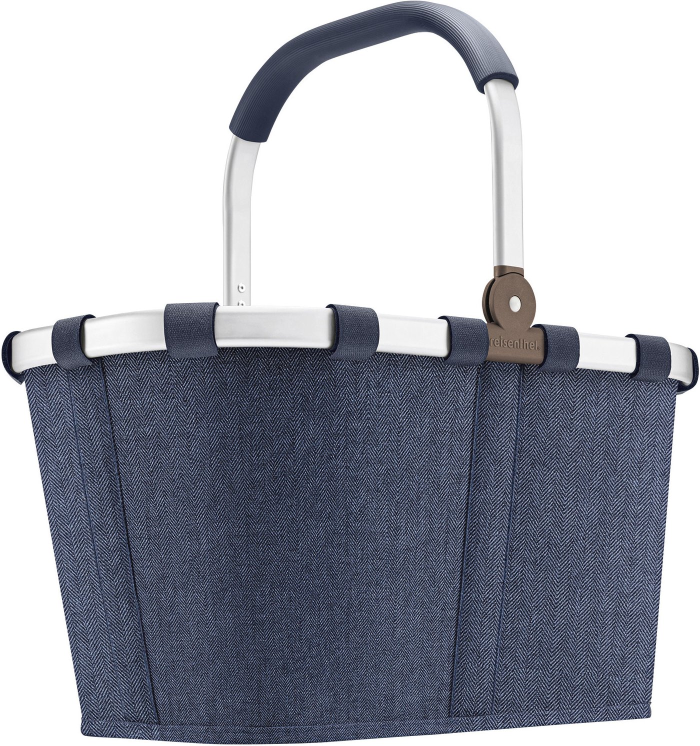 Reisenthel Carrybag HERRINGBONE DARK BLUE, Polyester