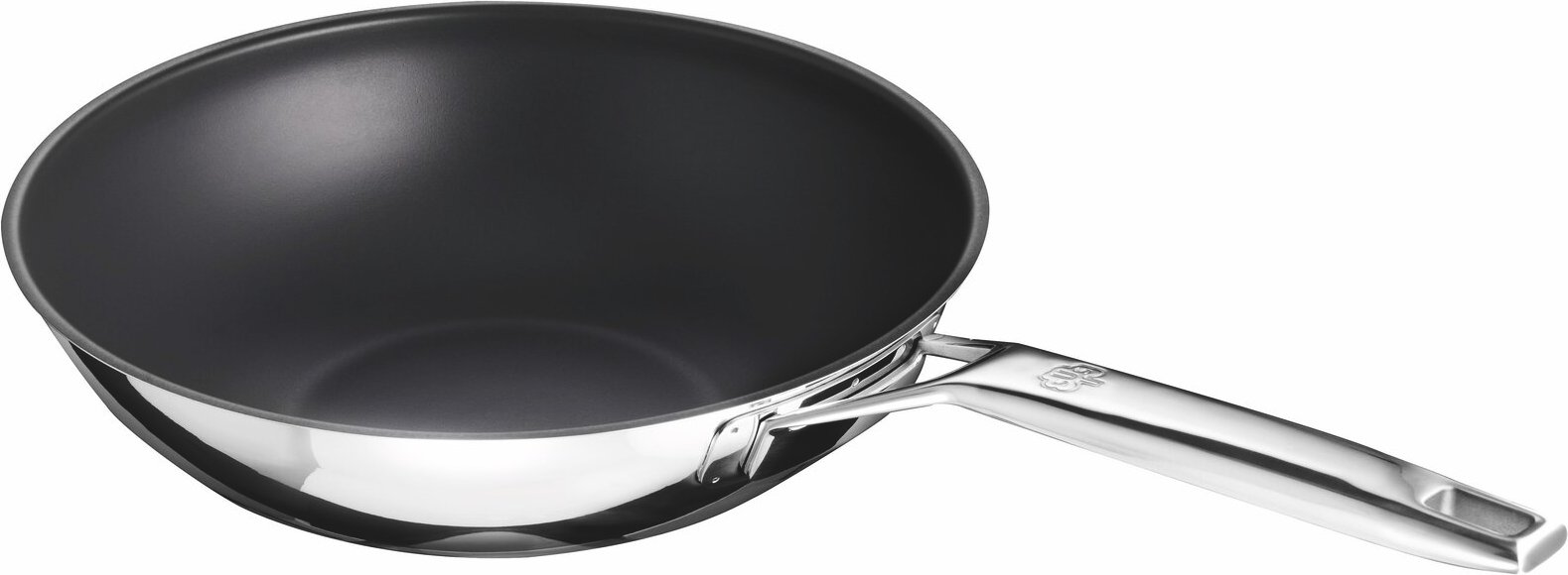 Schulte-Ufer Wokpfanne ASTRAL, edelstahl, Edelstahl