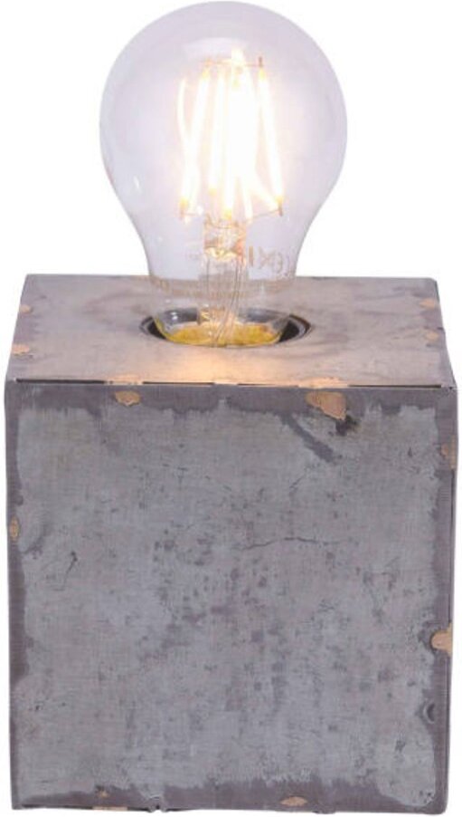 Paul Neuhaus Tischleuchte, eisen SAMIA, grau, Eisen