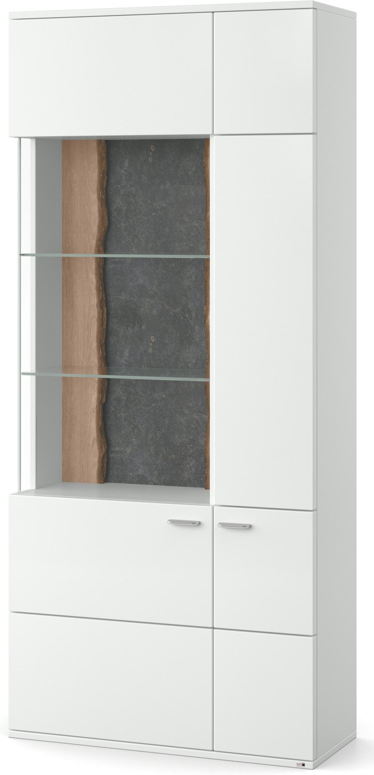 Set one by Musterring Vitrine li. TACOMA, Holznachbildung