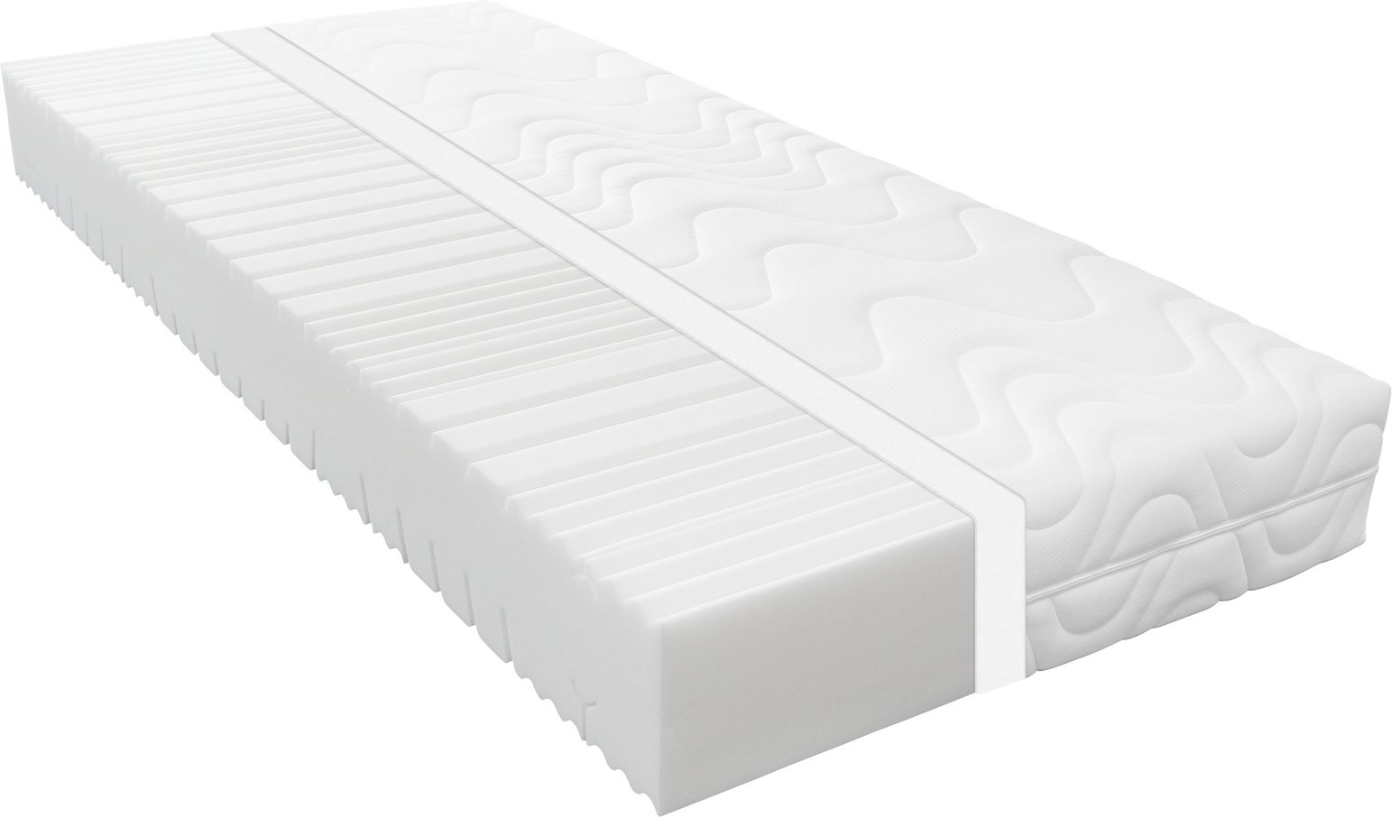 Sleeptex Wende-Kaltschaummatratze H3/H4 DUO STAR KS, Schaumstoff