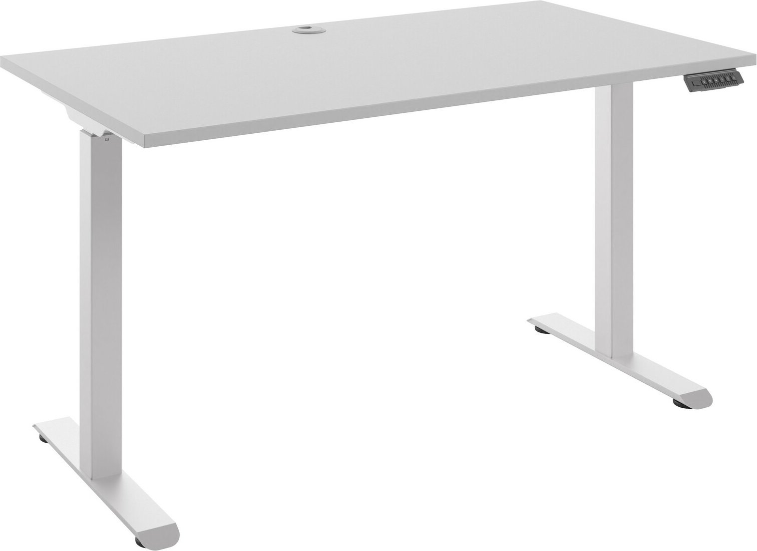 Manjana E-Schreibtisch 1-motorig OHIO, Holz