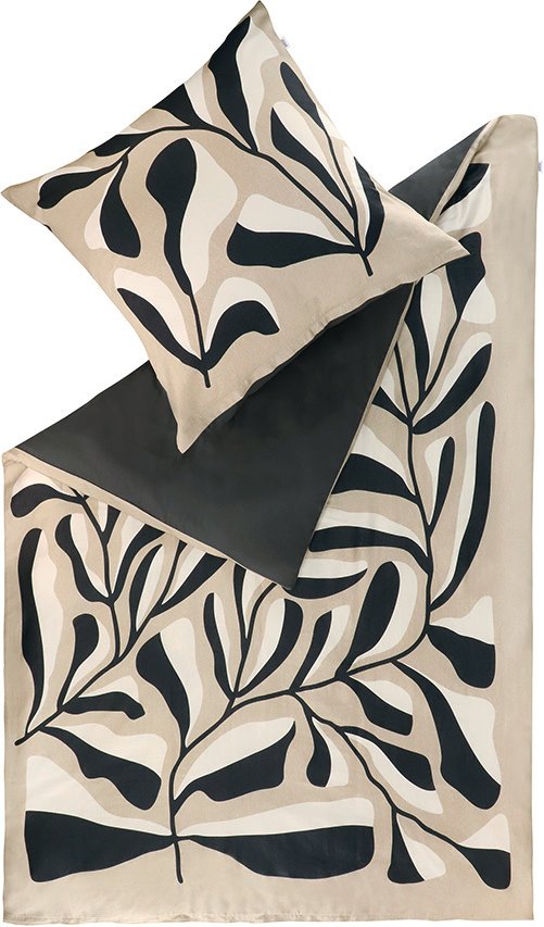 Schöner Wohnen Bettwäsche 155x220cm PLANT, Baumwolle