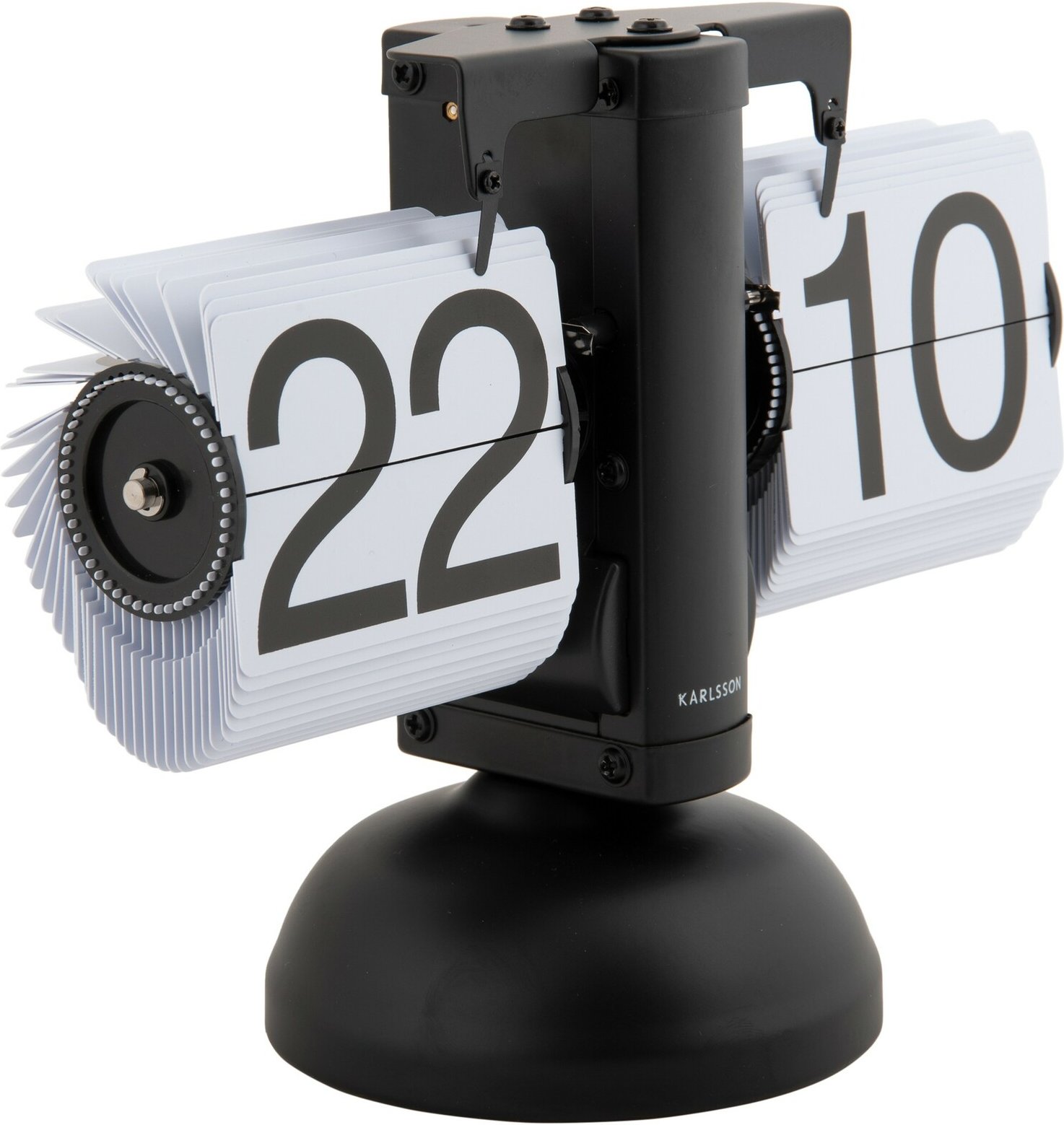 KARLSSON Tischuhr FLIP, Stahl