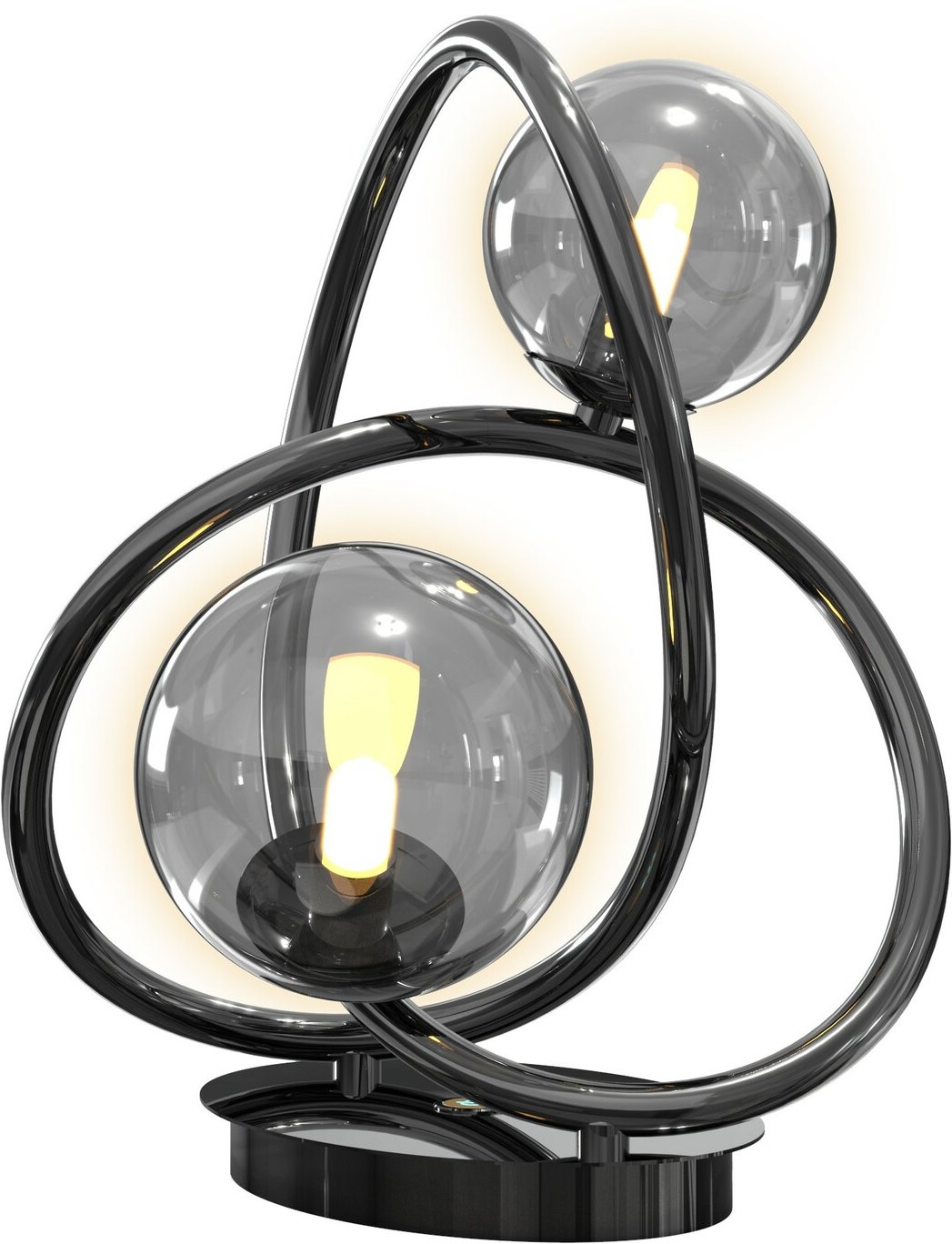 WOFI Leuchten Tischleuchte Nancy NANCY, Eisen