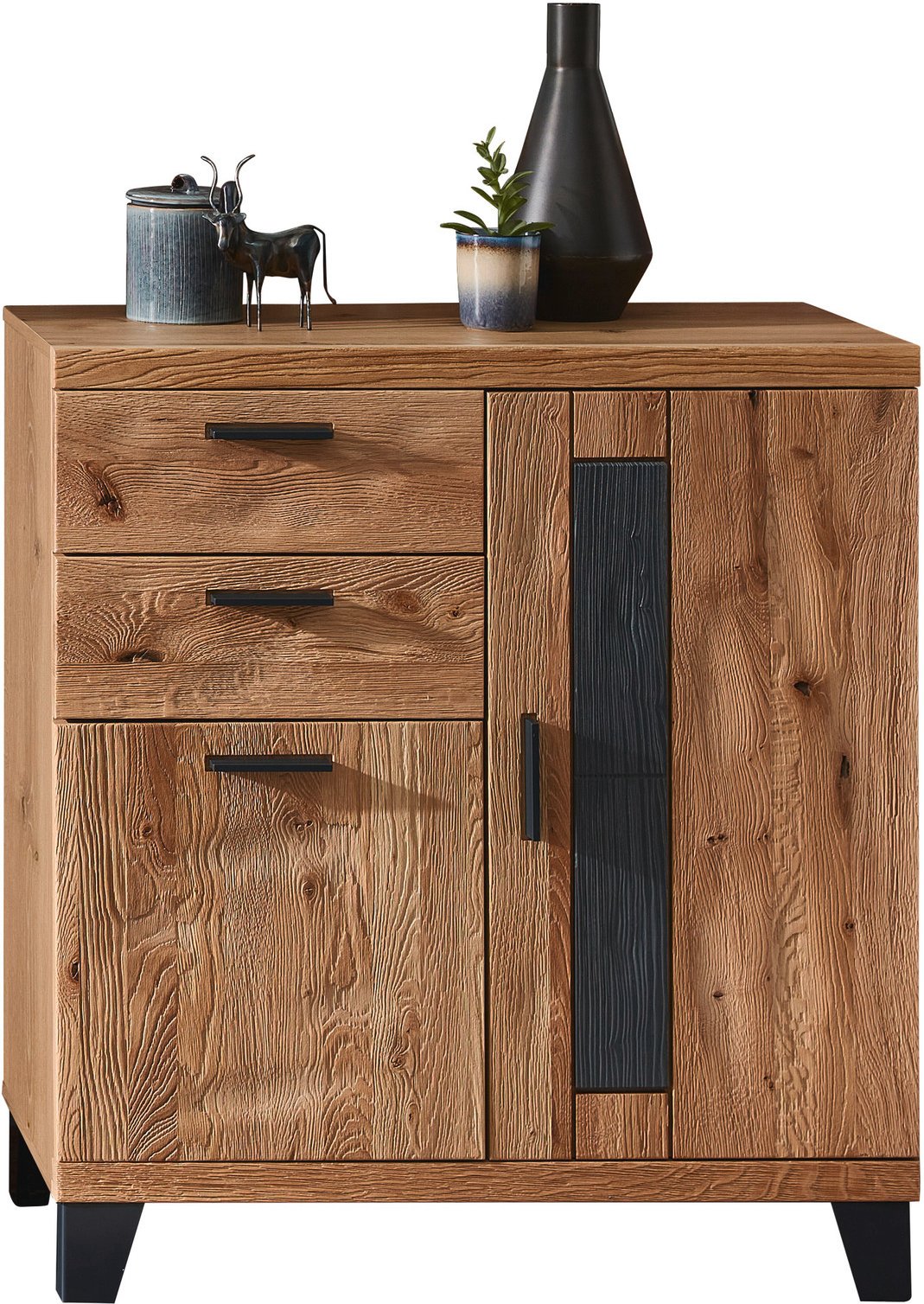 Linea Natura Schuhschrank PERSIKO, Massivholz