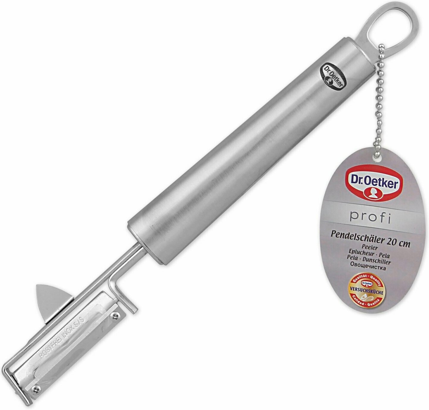 Dr. Oetker Pendelschäler, Edelstahl