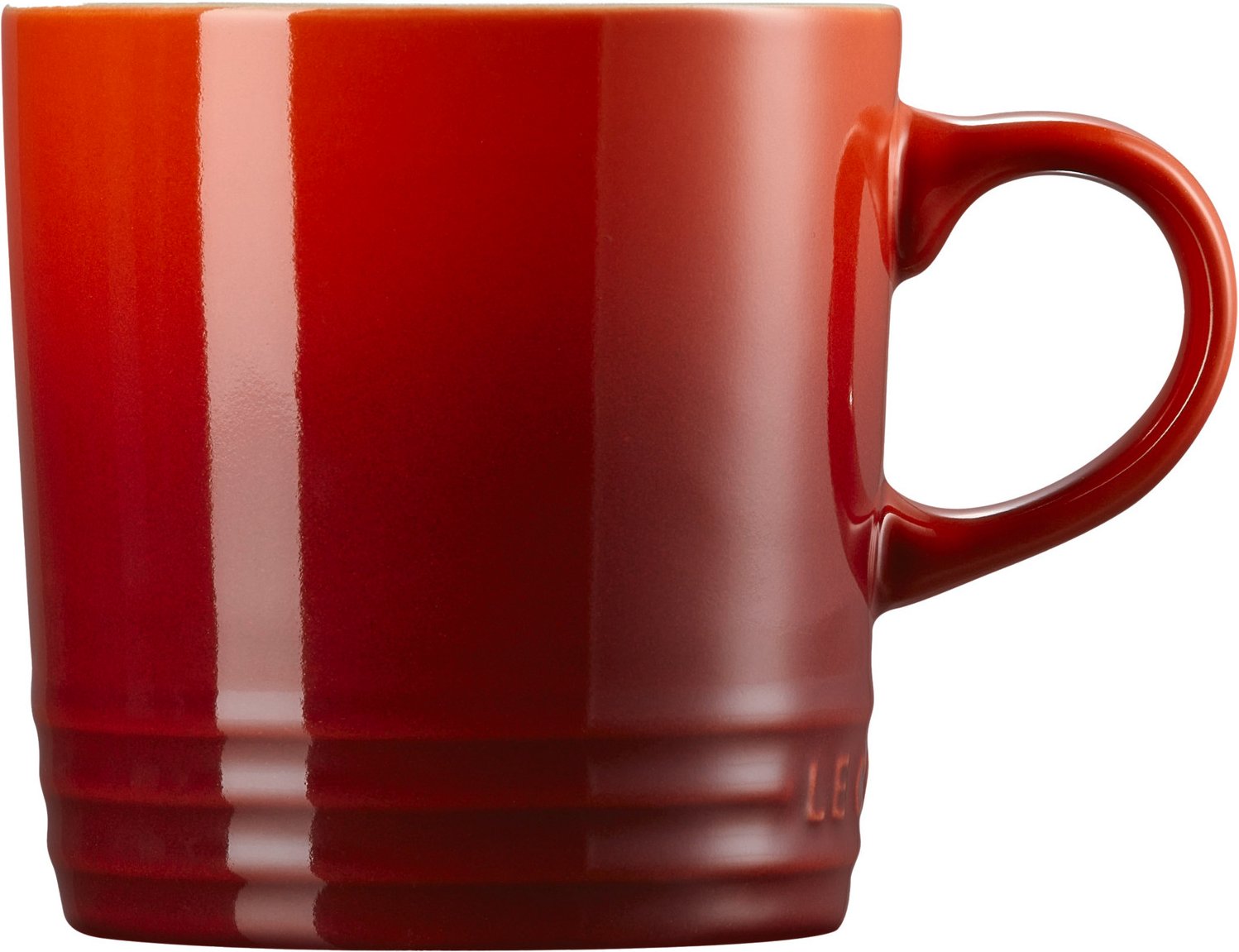 LE CREUSET Becher Kirschrot, Steinzeug