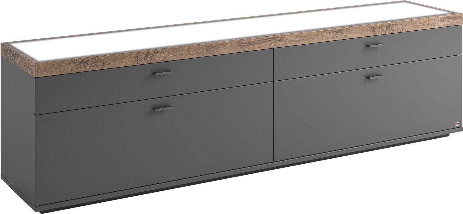 Set one by Musterring TV-Lowboard SET ONE LANCASTER, Holznachbildung